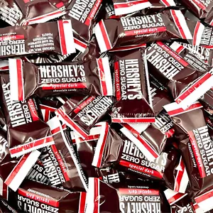 HERSHEY’S ZERO SUGAR SPECIAL DARK CHOCOLATE Sugar Free 2 POUNDS (2LB) EXPEDITED - Picture 1 of 1