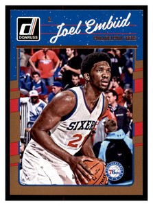 2016-17 Donruss JOEL EMBIID #1 FAST SHIPPING 76ers