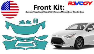 For Toyota Yaris Sedan Hatchback 2019-2020 Front Paint Protection Film PreCut - Picture 1 of 7