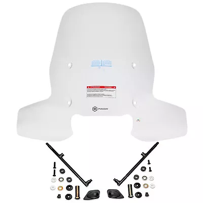 1B008845 PARABREZZA PARAVENTO URBAN PIAGGIO BEVERLY 300-400 HPE my 2021-2024 - Immagine 1 di 2