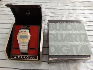 Bulova N7 3036 LCD watch 1977 - Bild 1 von 4