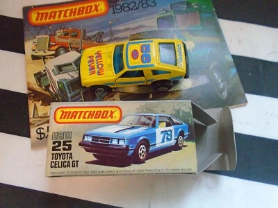 MATCHBOX LESNEY SUPERFAST TOYOTA CELICA ЖЕЛТАЯ ЛИХОРАДКА 25D КАК НОВАЯ НИКОГДА НЕ ОТКРЫВАЛАСЬ! РЕДКАЯ - Изображение 1 из 4