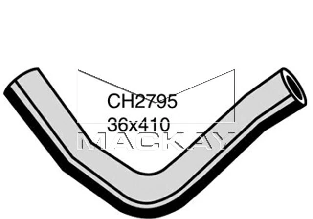 Mackay Radiator Hose - Upper for Holden Frontera MX 3.2L V6 CH2795 - image 1 of 1