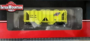 HO Scale- Intermountain (Sp Run) C&NW 1958 2-Bay Covered Hopper CNW68499 HO10928 - Picture 1 of 2