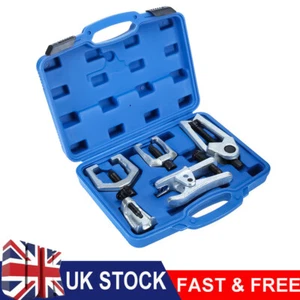 5Pc Pitman Arm Puller Ball Joint Separator Tie Rod Front End Service Tool Kit UK - Picture 1 of 10