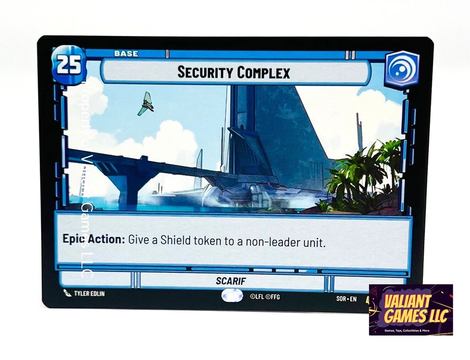 Star Wars Unlimited Security Complex #019 Spark of Rebellion - Image 1 of 1