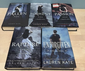 Fallen Series Lauren Kate Hardcover Set 5 Erstausgabe Erstdruck Bücher - Bild 1 von 11