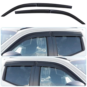 🚀🚀Rauchgetönt Windabweiser Regenabweiser für Nissan Navara NP300 2015-2025 - Bild 1 von 11