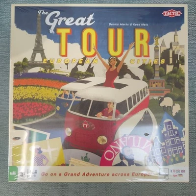 The Great Tour Game EUROPEAN CITIES (NEW) Grand Adventure Across Europe 8+ - Image 1 of 4
