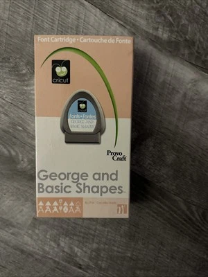 Cricut Font Cartridge George And Basic Shapes Complete - Image 1 of 2