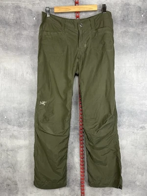 Arc'teryx Women's Olive Green High Rise Straight Leg Pants 6 - Image 1 of 4