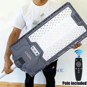 25000000LM Luz Led Lampara Solares de calle Luces Exterior Patio Sensor De light - Picture 1 of 45