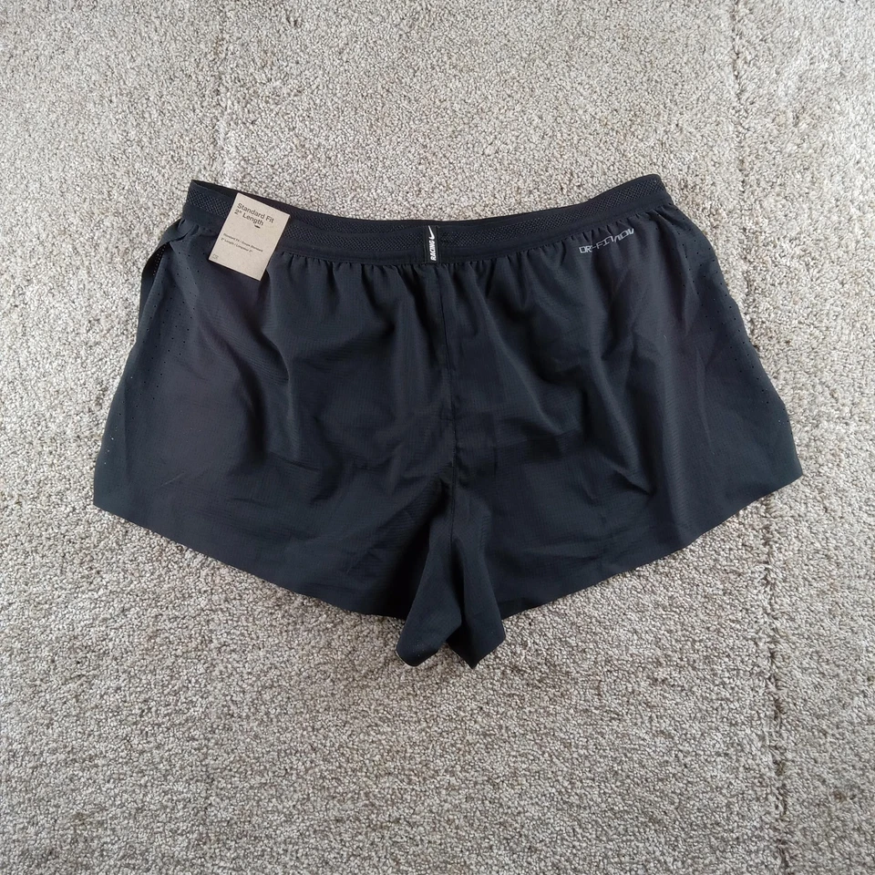 Nike Dri-FIT ADV AeroSwift Race Running Shorts Mens Size XL 2" CJ7837 Green