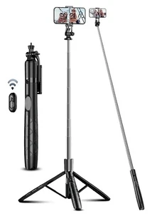 SelfieShow 180 cm Handystativ Ständer & Selfie Stick, Universal Phone... - Bild 1 von 8