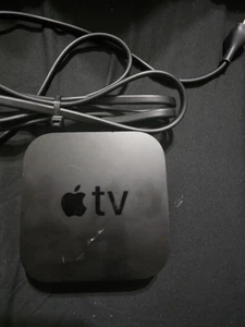 Apple TV 32GB 4K HD Media Streamer - Black (MQD22LL/A) - Picture 1 of 4