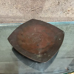 Plato de bronce California años 60 diseño de caballo por Wah Ming Chang - Imagen 1 de 7