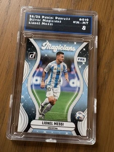 2024-25 Panini Donruss FIFA Magicians Lionel Messi #10 Silver - Picture 1 of 2