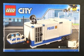 Lego CITY INSTRUCTION GUIDE Manual 60139 Book 3