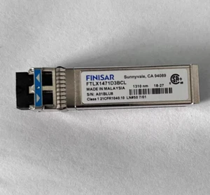 FTLX1471D3BCL Finisar 10Gb/s LR 10km 1310nm Single Mode SFP+ Optical Transceiver - Picture 1 of 6