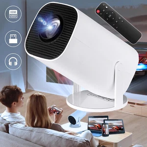 Mini proyector portátil HD Home Cinema Proyector WiFi 6 Bluetooth Android Cine de bolsillo - Imagen 1 de 12