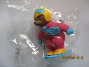 Figurine Petit ours Brun " ski 3 " / Neuf sous blister - Picture 1 of 3