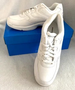 MENS ROCKPORT PROWALKER WHITE ATHLETIC SHOES 9 1/2 NEW WITH BOX - Picture 1 of 15