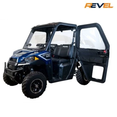 Seizmik Framed Door Kit for 2015-2021 Polaris Ranger 500/570/800/EV UTV SXS Foto 1 de 4