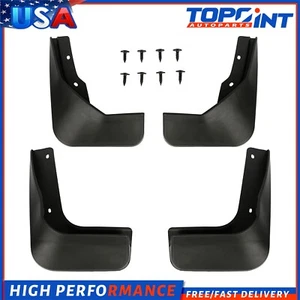 For 15-16 Volkswagen Jetta Sedan Mud Flaps Splash Guard Fender Mudguard Set of 4 - Picture 1 of 6