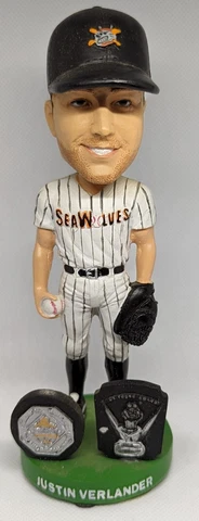 Justin Verlander Detroit Tigers Astros MVP CY Young Erie Seawolves  Bobblehead Cover