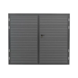 Stahl Tor Garage Carport Garagentor auf Maß Drehtor Zweiflügeltor Polen - Bild 1 von 6