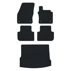 VW Tiguan MK2 2016-2022 Tailored Rubber Car Floor Mats & Boot Liner Mat 5pcs - Picture 1 of 7