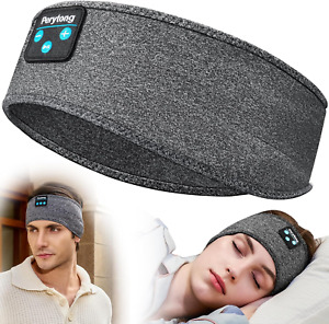 Sleeping Headphones Bluetooth Headband, Soft Long Time Play Sleeping Headsets wi