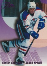 1994-95 Flair CENTER SPOTLIGHT #1 JASON ARNOTT - Edmonton Oilers