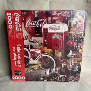 Rompecabezas marca Coca-Cola 2000 piezas Coca-Cola añade vida a todo bonito NUEVO - Imagen 1 de 6
