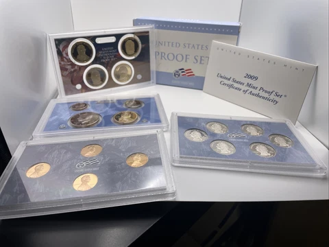 2009-S Proof Set, U.S. Mint 18-Coin Cover
