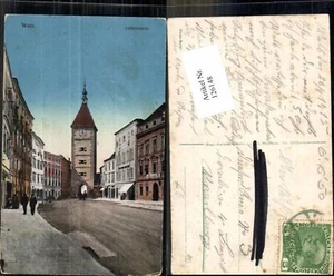 126148,Wels Stadt Ledererturm 1915 - Picture 1 of 1