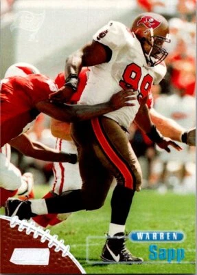 1998 Stadium Club #126 Warren Sapp - Image 1 of 2
