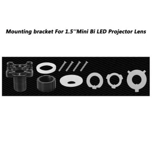 1 par de soportes de montaje para lente de proyector Mini Bi LED de 1,5"" - Imagen 1 de 1