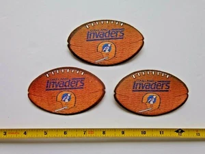 Lote de 4 piezas de colección USFL 1983 OAKLAND INVADERS USFL ¡¡Raro de la vieja escuela!!¡! - Imagen 1 de 2