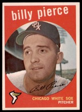 1959 Topps Billy Pierce  EX-MINT Chicago White Sox #NNO