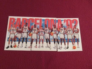 1991-92 Skybox USA Basketball Team Picture with 3 cards 544, 545. 546 Jordan - Picture 1 of 9