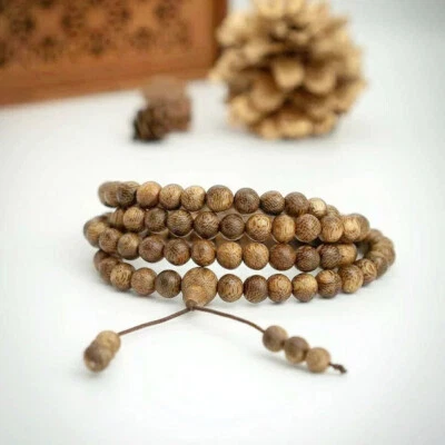 Natural Agarwood Bracelet 108 Beads Vietnamese Agarwood Vietnam Agarwood - Image 1 of 4
