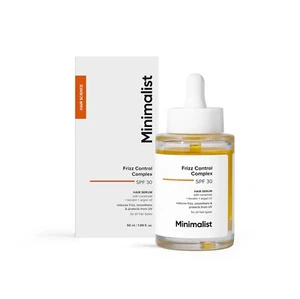 Hair Serum For Frizzy Hair With Keratin, Argan Oil & Ceramides | Heat Protection - Picture 1 of 7