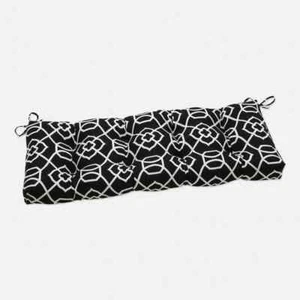 Other Rectangular Outdoor Bench Cushion in Black - Picture 1 of 4