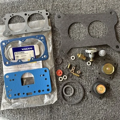 Genuine Volvo Penta New OEM Carburetor Repair Rebuild Kit 21533400 4.3 5.0 5.7L - Image 1 of 4