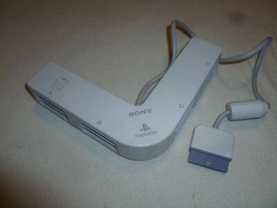  OFFICIAL PS1 PLAYSTATION SONY PS ONE MULTI TAP ADAPTER SCPH-1070 4 PLAYER  - Image 1 of 4