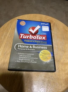 2012  TurboTax Home & Business Federal  State for Windows and Mac BRAND NEW - Picture 1 of 2