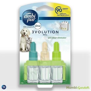 AMBI PUR 3VOLUTION FABREZE Plug-in REFILL-PET ODOUR ELIMINATOR AIR FRESHENER - Picture 1 of 5