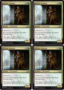 MTG - 4x OCHRAN ASSASSIN - Guilds of Ravnica (U) - Picture 1 of 1