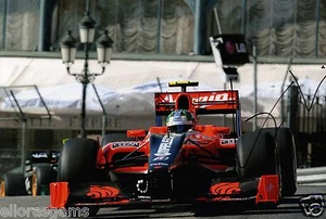 Formula One F1 Driver Lucas di Grassi Virgin Racing Hand Signed Photo 12x8" AH - Picture 1 of 1